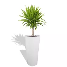 Donica z włókna szklanego D908F biały połysk