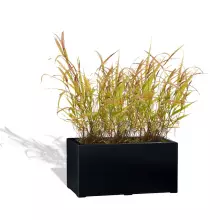 Donica z włókna szklanego D913F czarny połysk