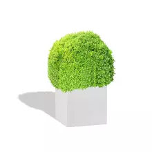 Donica z włókna szklanego D92D biały połysk