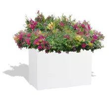 Donica z włókna szklanego D934D biały połysk