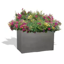 Donica z włókna szklanego D934D szary mat