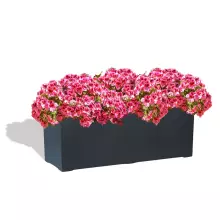 Donica z włókna szklanego D972B antracyt mat