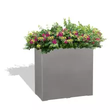 Donica z włókna szklanego D972D szary mat