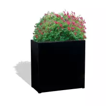 Donica z włókna szklanego D972F czarny połysk