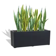 Donica z włókna szklanego D972L antracyt mat