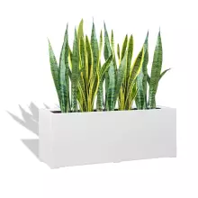 Donica z włókna szklanego D972L biały połysk