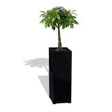 Donica z włókna szklanego D973B czarny połysk