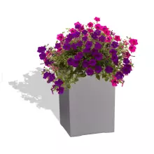 Donica z włókna szklanego D973N szary mat