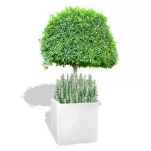 Donica z włókna szklanego D992E biały połysk