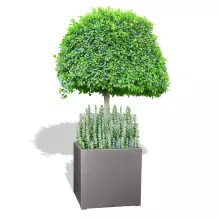 Donica z włókna szklanego D992E szary mat