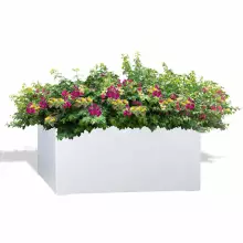 Donica z włókna szklanego D992EB biały połysk