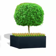 Donica z włókna szklanego D992FB antracyt mat