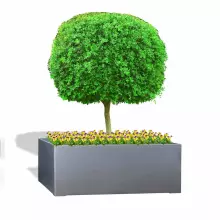 Donica z włókna szklanego D992FB szary mat