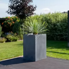 Donica z włókna szklanego D100C grafitowy beton