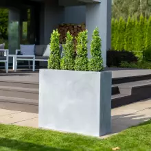 Donica z włókna szklanego D272A szary beton