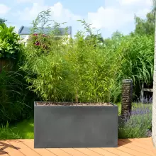 Donica z włókna szklanego D313D grafitowy beton