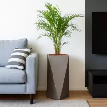 Donica z włókna szklanego D373B szary mat