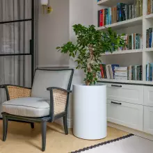 Donica z włókna szklanego D901BA biały mat