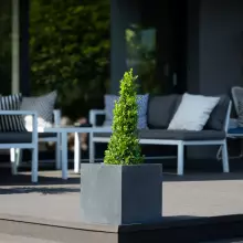 Donica z włókna szklanego D92A grafitowy beton