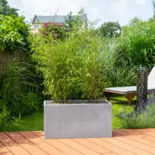 Donica z włókna szklanego D834 szary beton