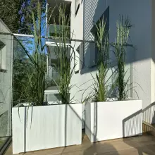 Donica z włókna szklanego D934A biały mat