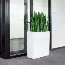 Donica z włókna szklanego D972A biały połysk