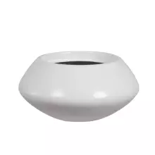 Donica z włókna szklanego PAUNCH 17 biały mat