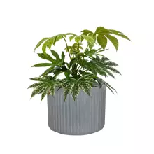 Donica z włókna szklanego LEO29 szary beton