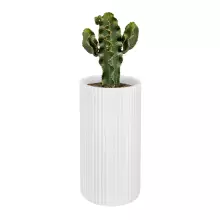 Donica z włókna szklanego RC80 biały mat