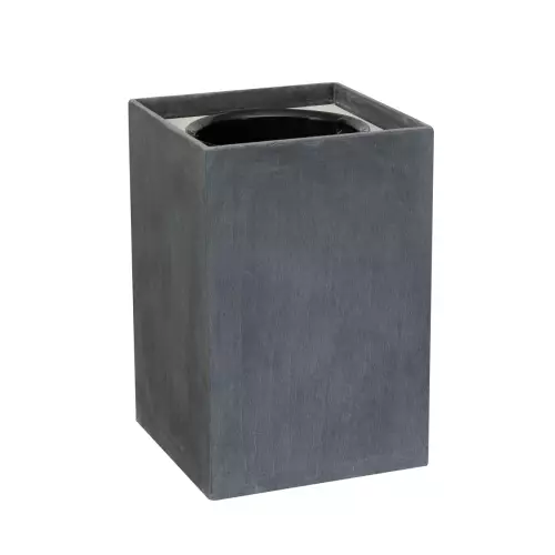 Donica D100C grafitowy beton z wewnętrznym wkładem