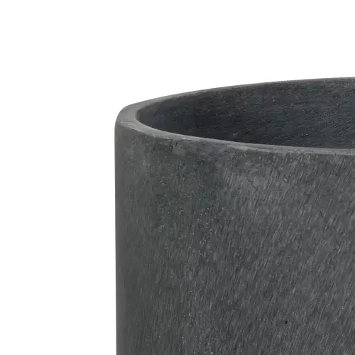 Górna krawędź donicy D101A w kolorze grafitowy beton Górna krawędź donicy D101A w kolorze grafitowy beton