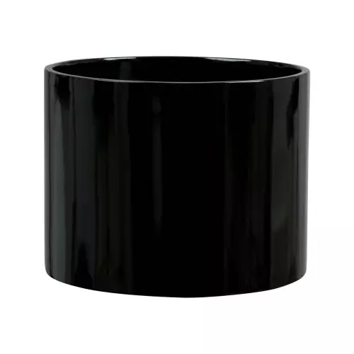 Donica D101A w kolorze czarny połysk