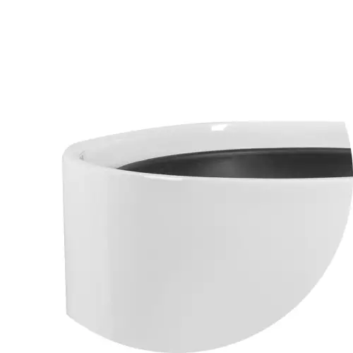 Górna krawędź donicy D101C w kolorze biały połysk