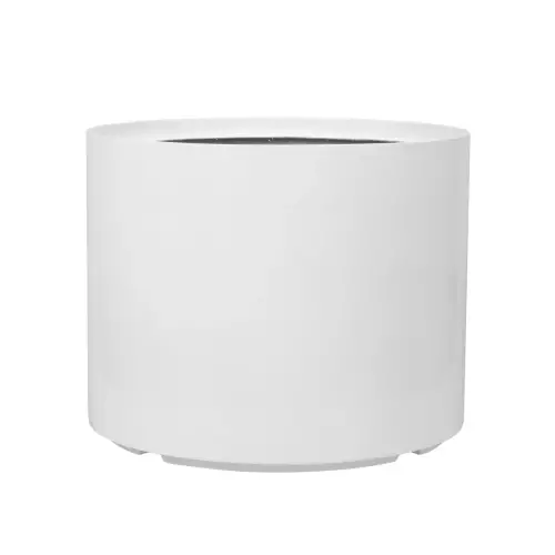 Donica D101ED w kolorze biały połysk