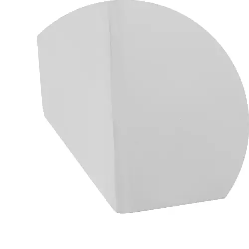 Dolna krawędź donicy D102E w kolorze biały połysk