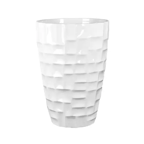 Donica z włókna szklanego D104C biały połysk