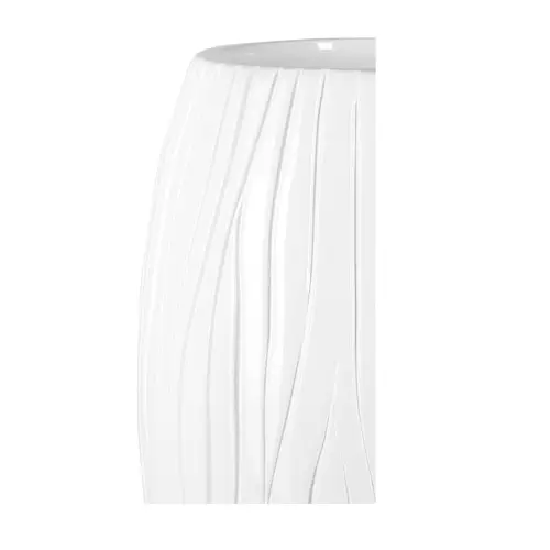 Donica z włókna szklanego D105B biały połysk