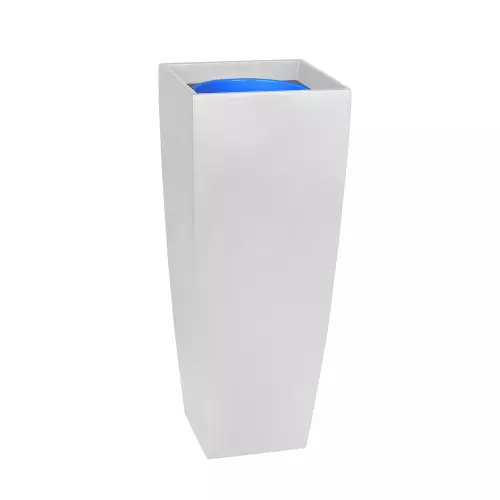 Donica z włókna szklanego D106D biały połysk