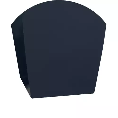 Donica D106E antracyt mat - dolna krawędź