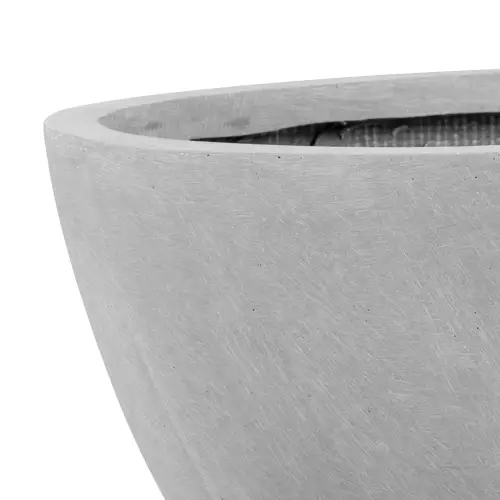 Górna krawędź donicy D108A w kolorze szary beton