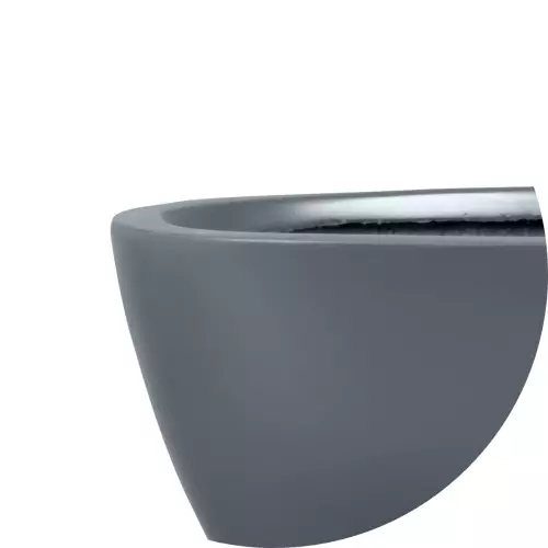 Donica D108A/antracyt mat - górna krawędź