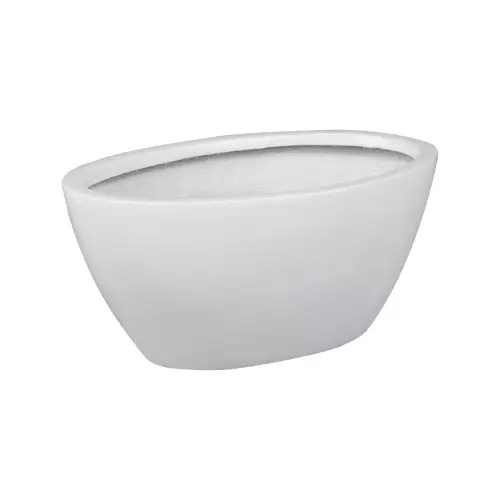 Donica D108A w kolorze biały połysk