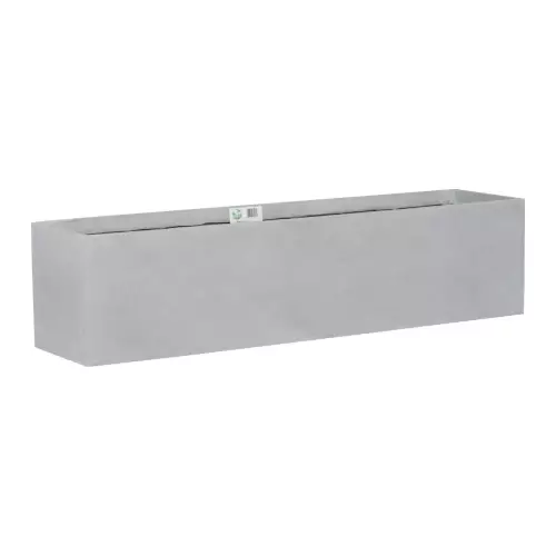 Donica balkonowa D109A w kolorze szary beton