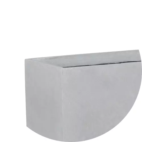 Górna krawędź donicy D109A w kolorze szary beton