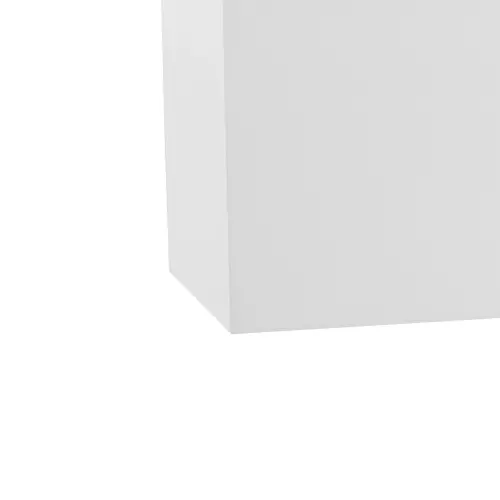 Dolna krawędź donicy D109A Premium biały połysk