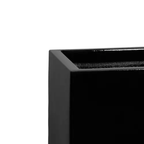 Górny narożnik donicy D109A czarny połysk