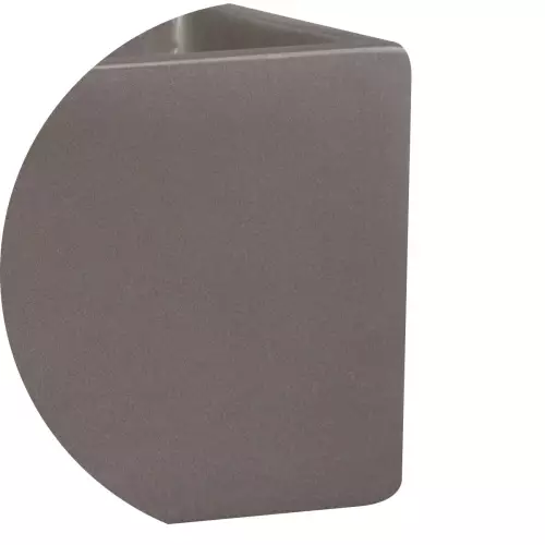 Krawędzie donicy D109S w kolorze szary mat