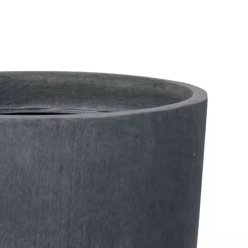 Górna krawędź donicy D208C grafitowy beton