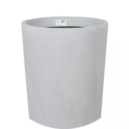 Górna krawędź donicy D208E w kolorze szary beton