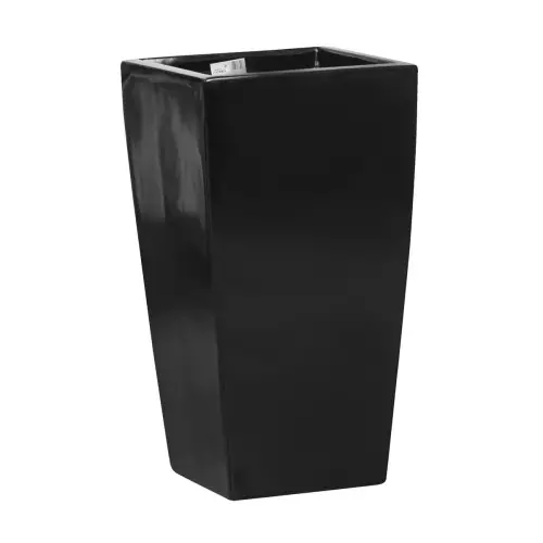 Donica z włókna szklanego D245D czarny połysk